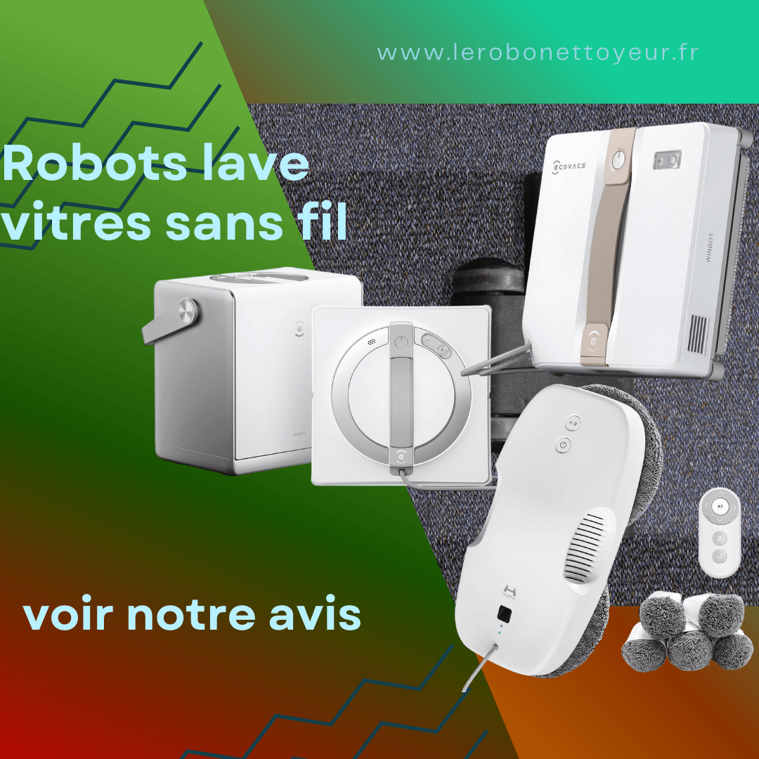 Robots lave vitres sans fil