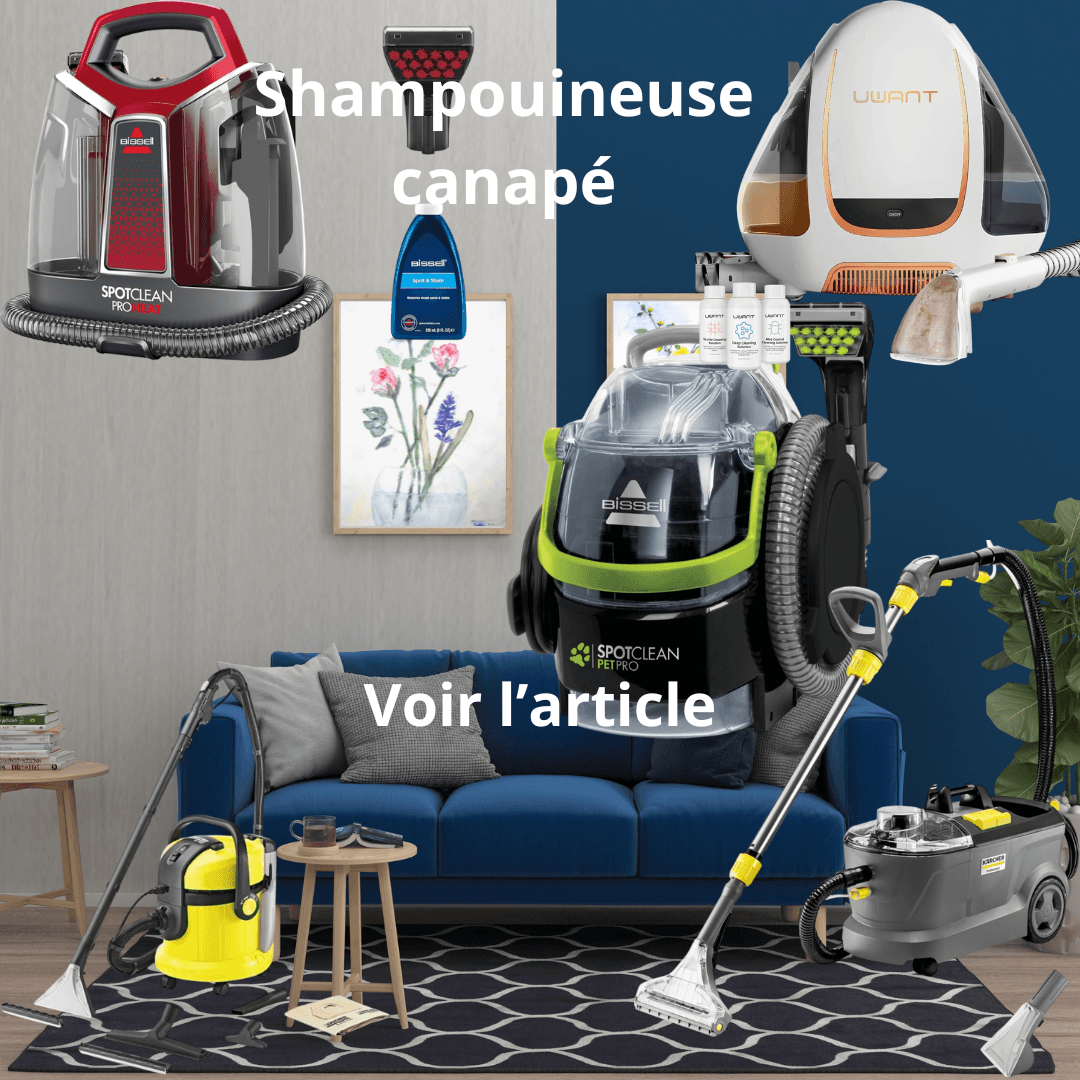 Shampouineuse canapé