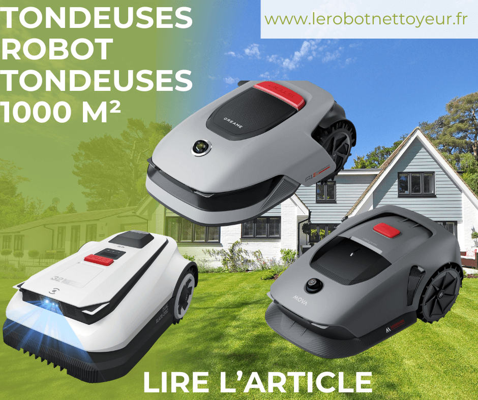 Tondeuses robot Tondeuses 1000 m²