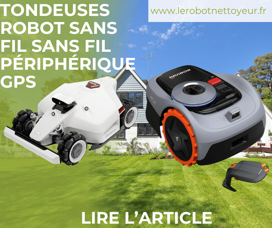 Tondeuses robot sans fil sans fil périphérique GPS
