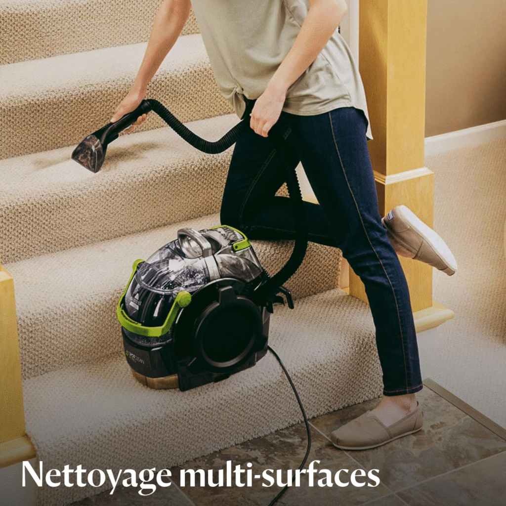 Performances du BISSELL SpotClean Pet Pro