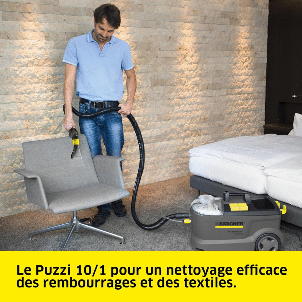 Performances du Kärcher Puzzi 10-1