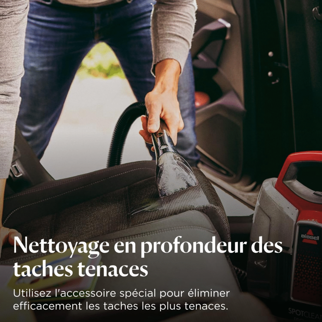 Performances du BISSELL SpotClean ProHeat 36988