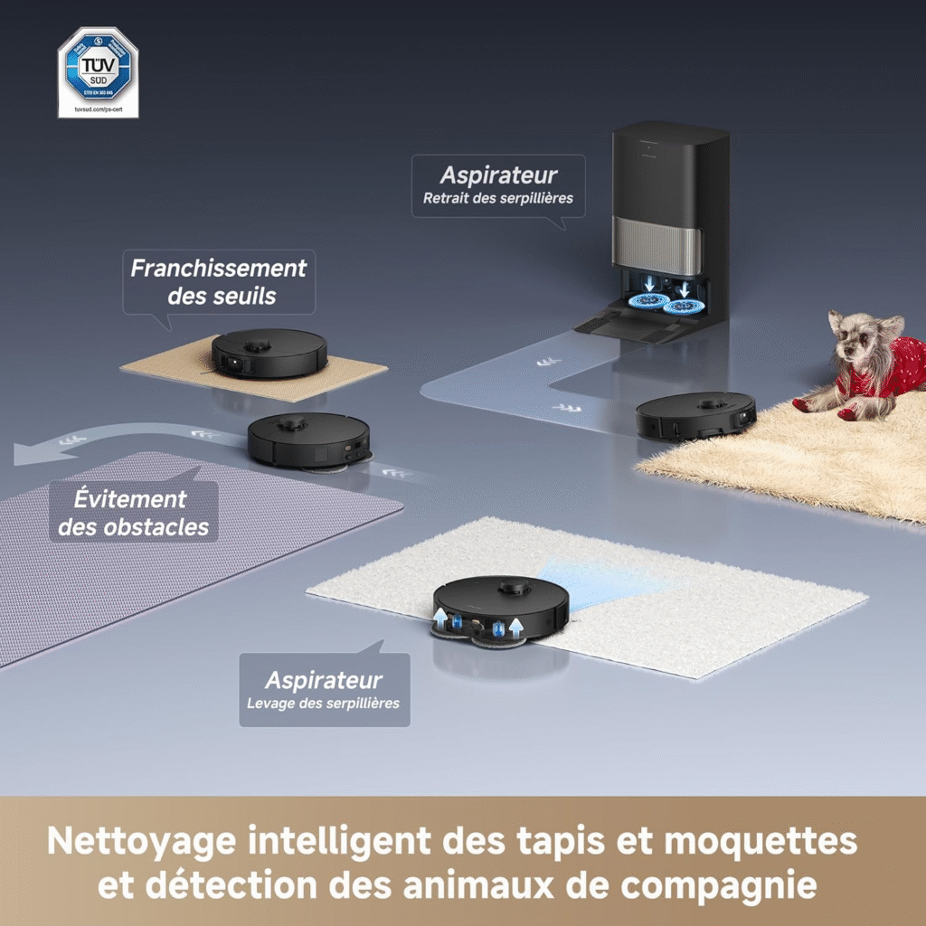 Performances du Dreame L40s Pro Ultra