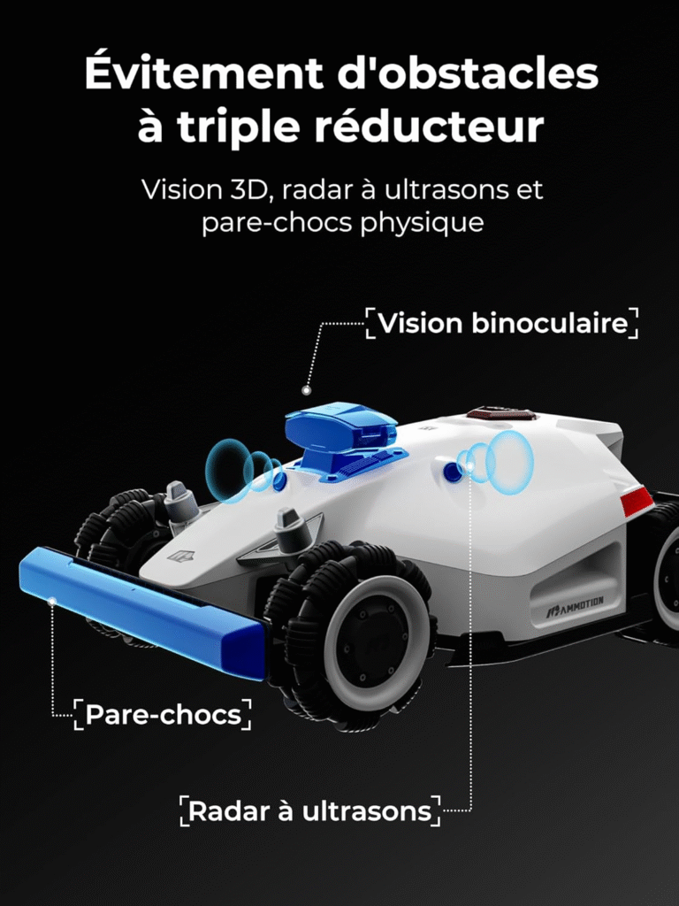 Des fonctionnalités avancées pour une tonte optimale