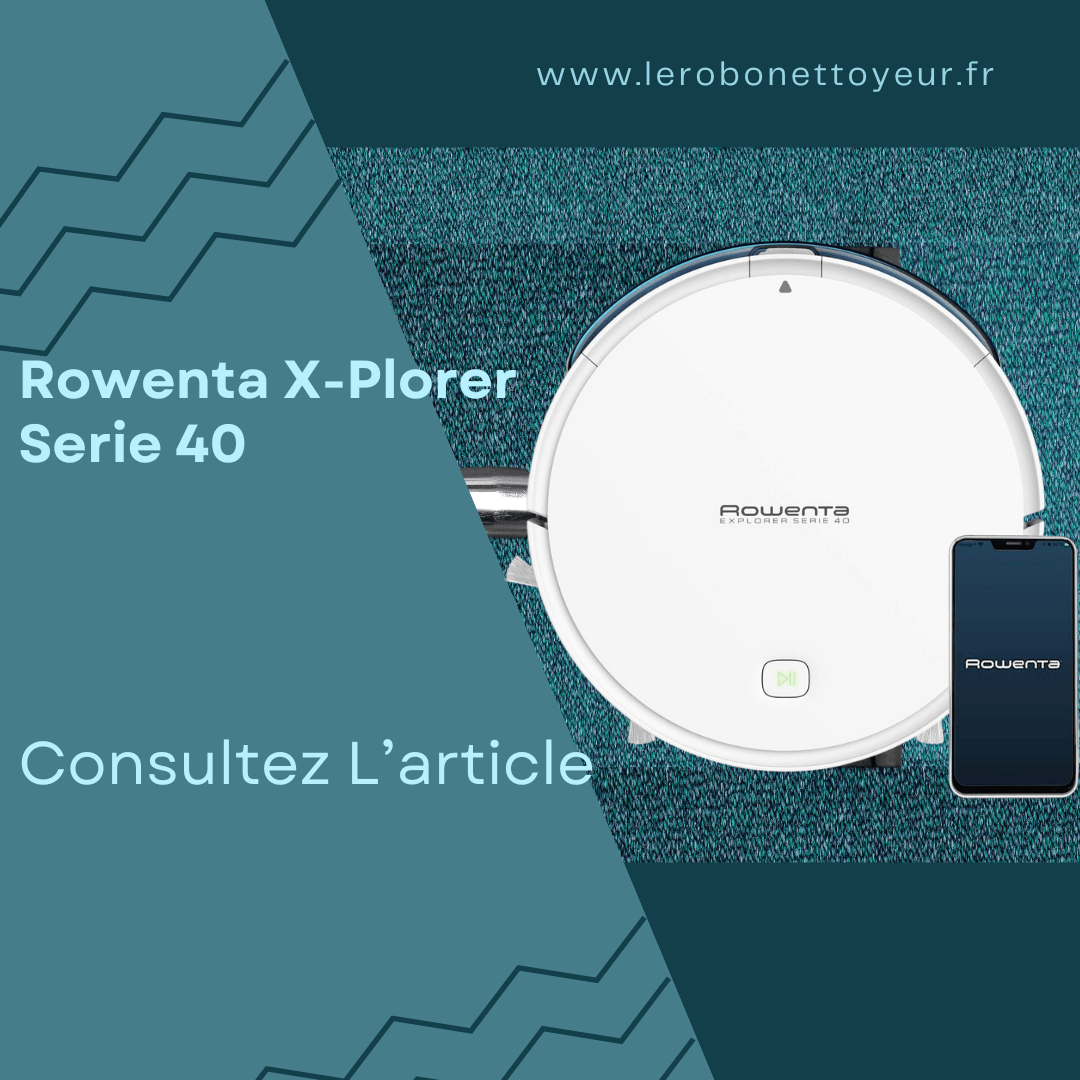 rowenta robot aspirateur